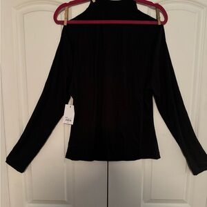 Intempo Women’s Cut-Out Mock Neck Top